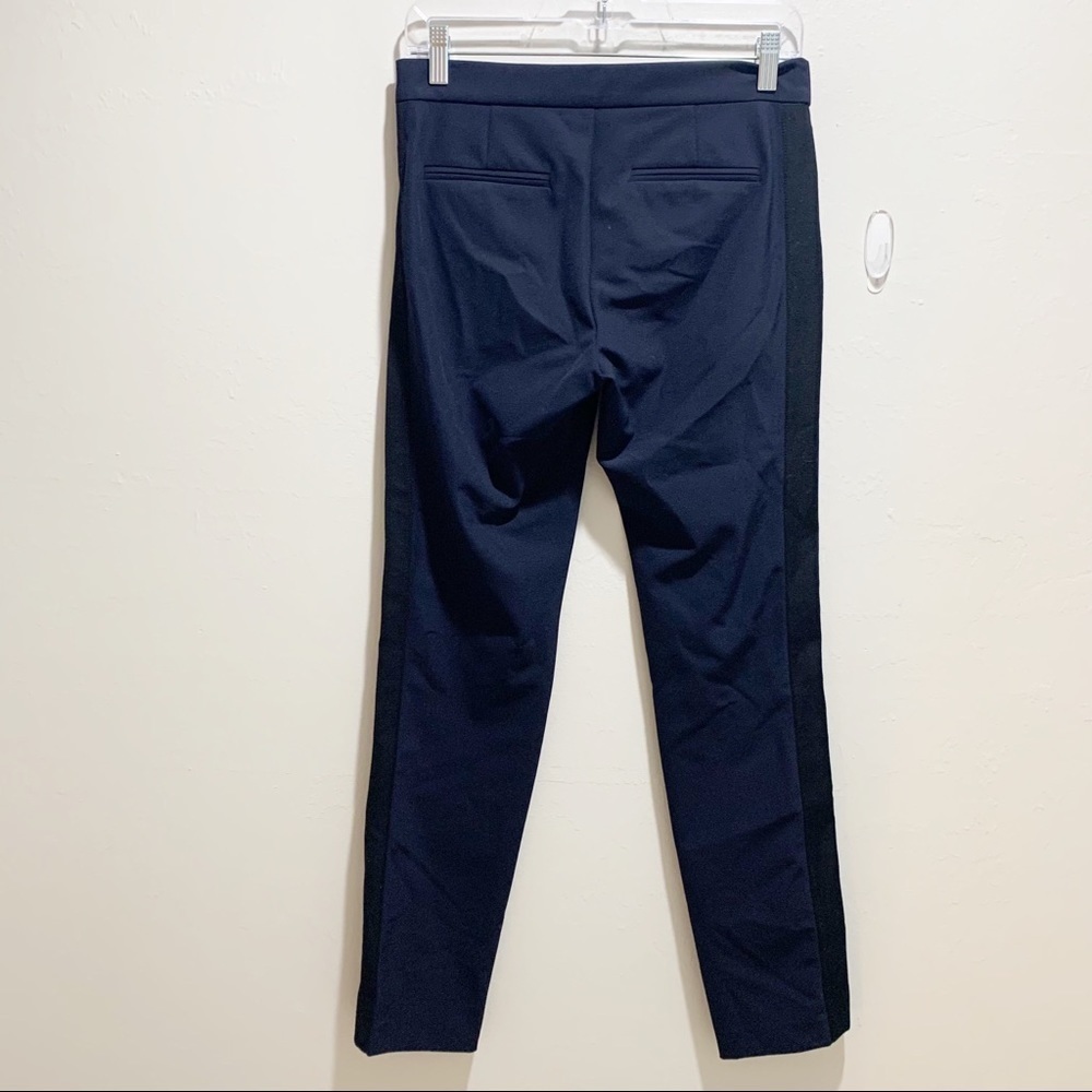 REBECCA TAYLOR AVA TECHY PANT In Navy & Black - Picture 5 of 9